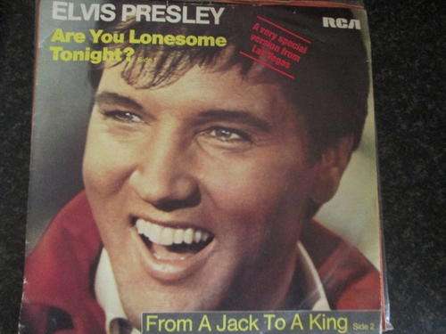 elvis presley uk press single