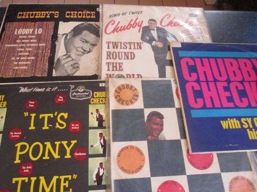 chubby checker south african press lp 5 lps