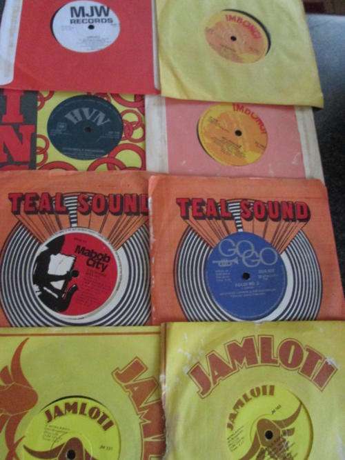 10 various black seven singles