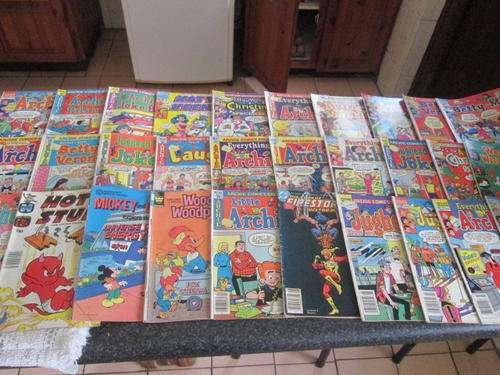 34 comics mostly archies