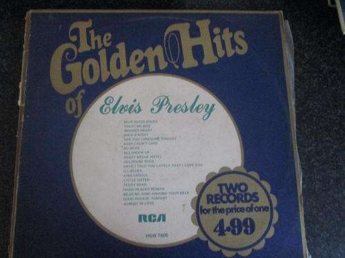 Elvis presley south african double   lp SALE LP
