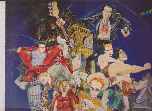 The sex pistols south african prss lp