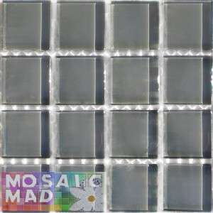 Crystal Glass Mosaic Tiles 23mm x 23mm-DUSK