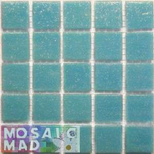 Riverglass 20mm x 20mm x 4mm - PALE BLUE