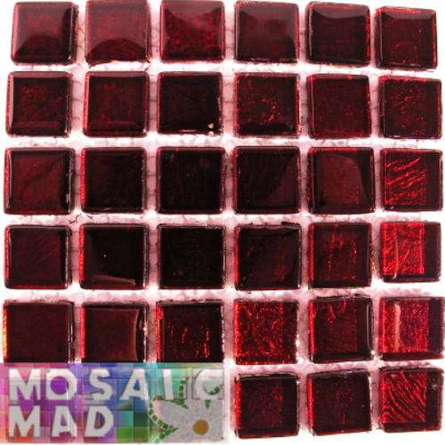 Twinkle 15mm x 15mm- BURGUNDY