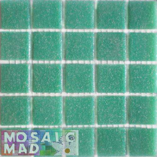 Riverglass 20mm x 20mm x 4mm - TURQUOISE