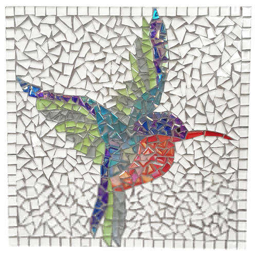 Mosaic DIY Project Kit - Hummingbird