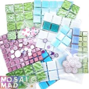 Mixed Media Tile Pack- PASTEL SHIMMER Mix-large