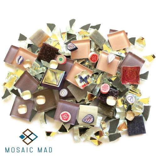 Mixed Media Tile Pack- PURPLE/LILAC Mix 250g