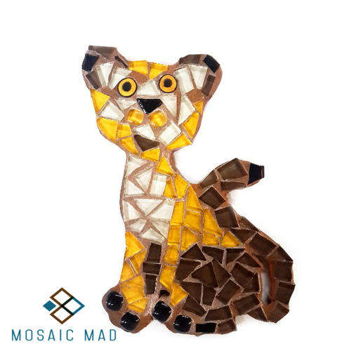 Mosaic Project- Leopard. DIY kit