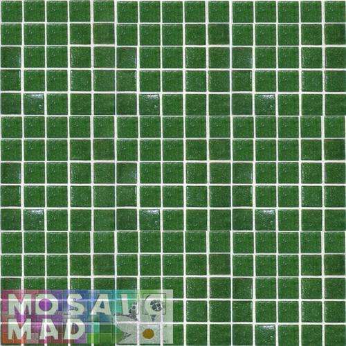 Riverglass 20mm x 20mm/327X327 METALLIC GREEN (Full sheet)