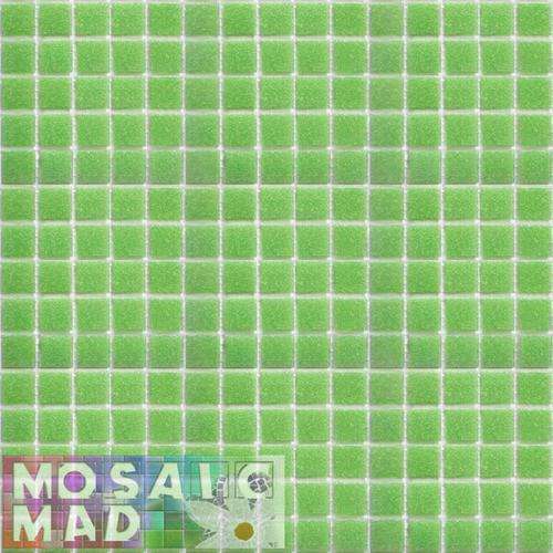 Riverglass 20mm x 20mm/327X327 LIGHT GREEN (Full sheet)