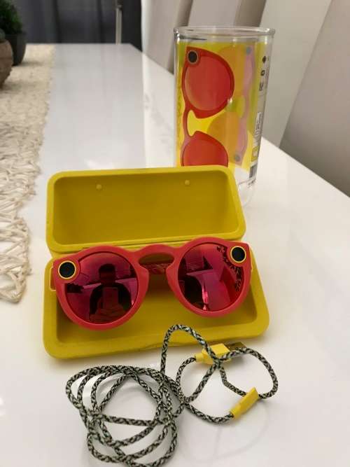 Snapchat Spectacles - Orange - Opened but unused / Like New