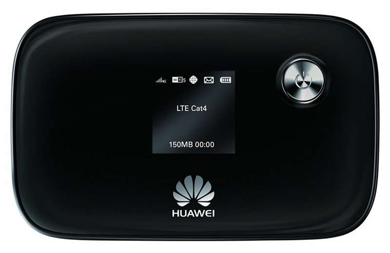 Black Huawei E5776 - 150Mbps 4G LTE (Cat4) Wi-Fi Modem / Mobile Wi-Fi / MiFi - Long Battery Life!