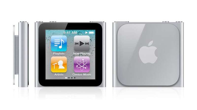 Silver 8GB iPod Nano (6th Gen)
