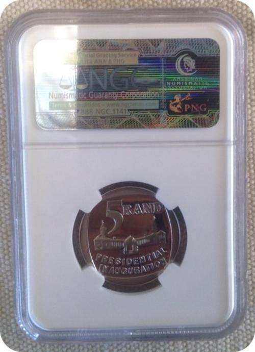1994 R5 - Inauguration  *** NGC: PF69 ULTRA CAMEO *** ONE RAND START!!!!