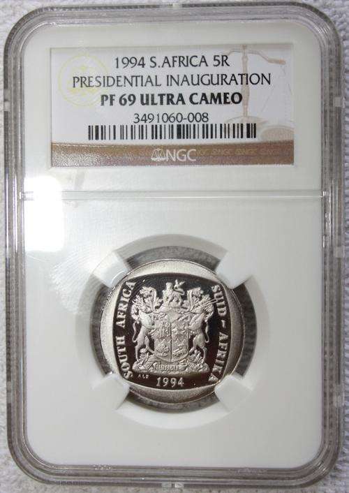1994 Inauguration R5 - NGC Graded - PF69 ULTRA CAMEO - R1 START