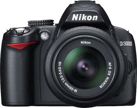 Nikon D3000 Digital SLR camera