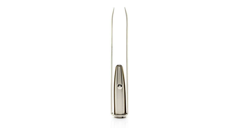 LED White Light Eyebrow Tweezers