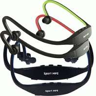 Sport mp3 headset with radio