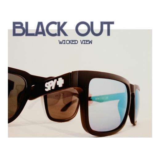 Stylish Spy Ken Block Sunglasses * Black Out