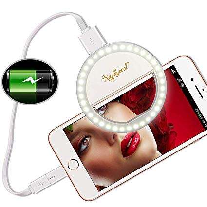 LED Selfie camera exposure light