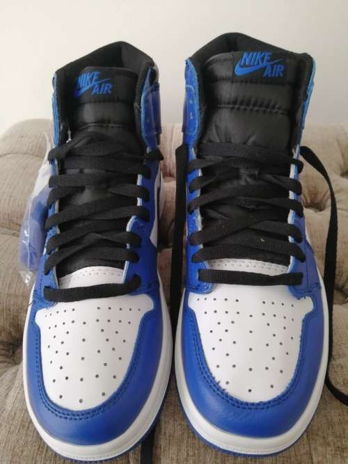 Nike Air Jordan 1 shoe (Blue)_UK-7.5