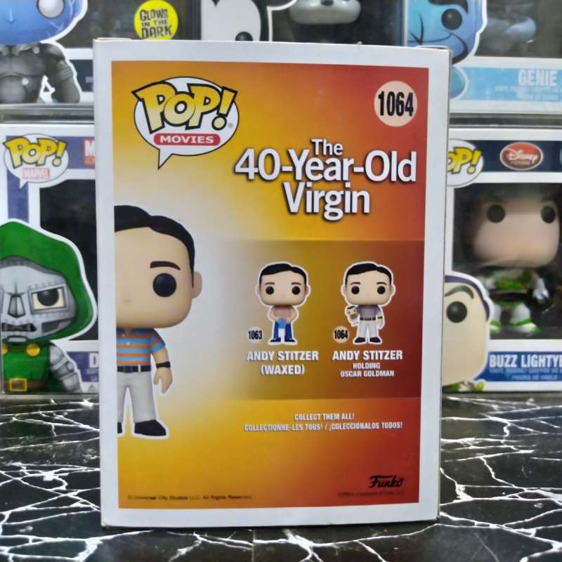 Movies #1064 The 40 Year Old Virgin Andy Stitzer Chase Funko Pop