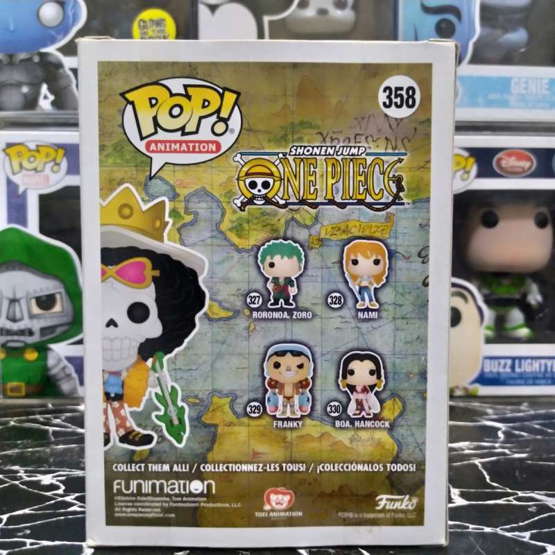 Animation #358 One Piece Brook Funko Pop