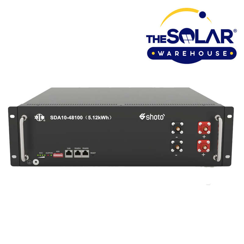 Shoto 5.1Kwh 100Ah Lithium Battery 51.2V
