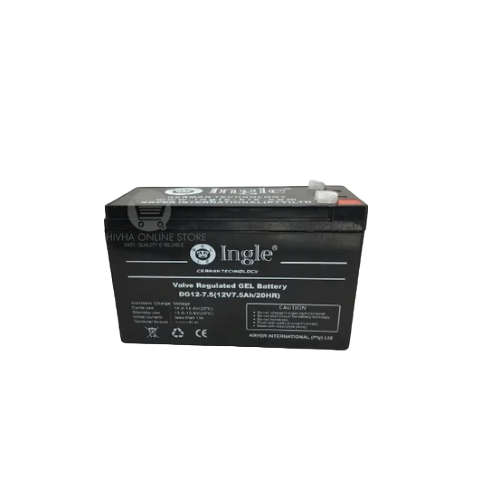 Ingle 7.5AH 12V Alarm/Gate/Energizer Gel Battery