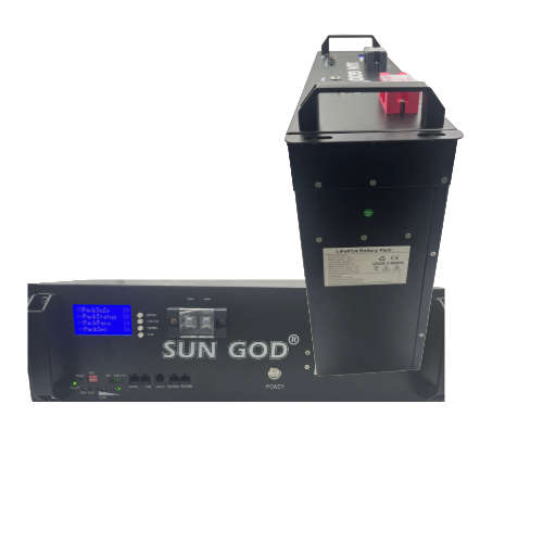 Sun God 48v 4.8kwh lithium ion battery Lifep04 pack