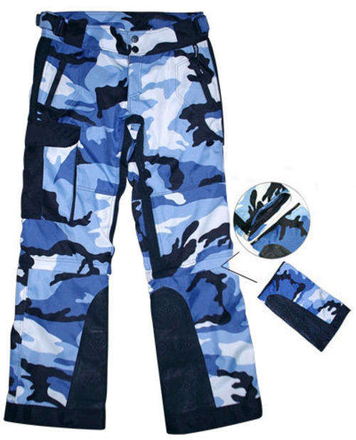 Paintball Pants Blue cammo