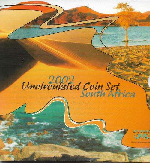 SOUTH AFRICA UNCIRCULATED COIN SET 2002