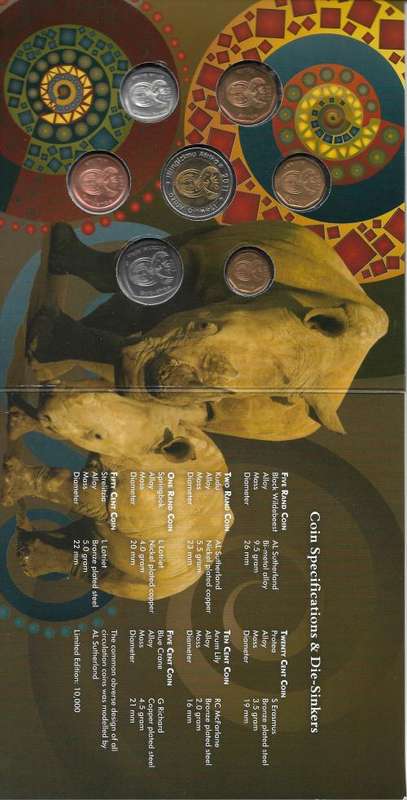 2011 SOUTH AFRICAN UNCIRCULATED COIN SET