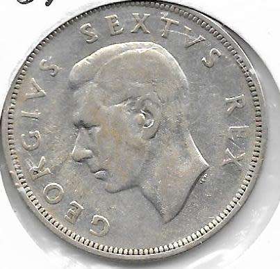 1955 SUID AFRIKA / SOUTH AFRICA ELIZABETH 11 REGINA FIVE SHILLINGS SEE PER SCAN