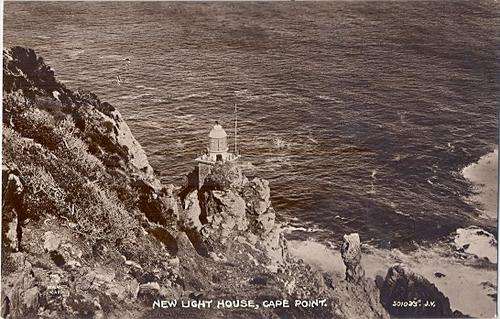 Post card - New Light House, Cape Point, South Africa