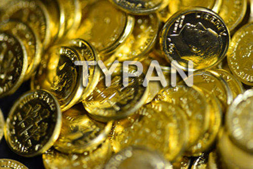 American Roosevelt Gold Clad Coin-Ore-Nugget