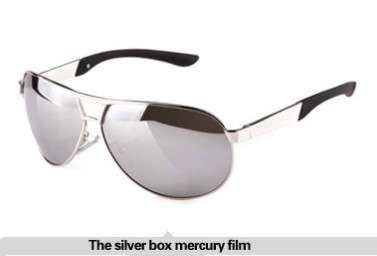 Polarized Driving Aviator Pilot Sunglasses Silver