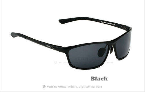 Veithdia Polarized Sunglasses - Black **LOCAL STOCK**