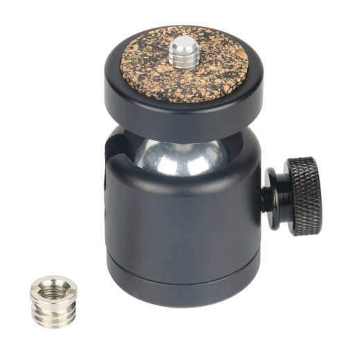 Tripod Ball Head with 1/4` Screw Mount and 360 Swivel