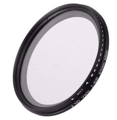 **LOCAL STOCK** 62mm Camera ND Filter Fader Neutral Density Adjustable Variable from ND2 to ND400