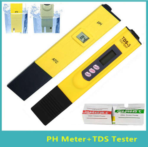 Combo: TDS Meter Tester + PH Meter Tester with batteries in BOX **LOCAL STOCK**