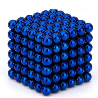 **LOCAL STOCK** Neocubes Buckyballs 5mm sphere magnets BLUE  magnetic balls only