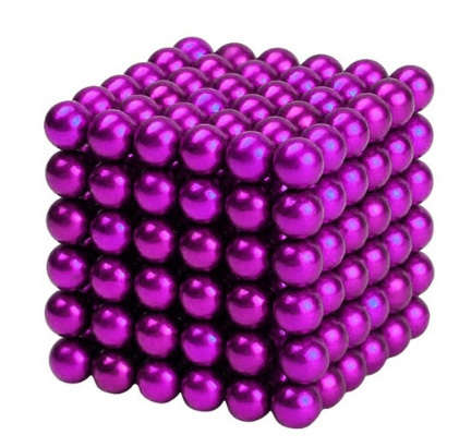 **LOCAL STOCK** Neocubes Buckyballs 100X5mm sphere magnets PURPLE only