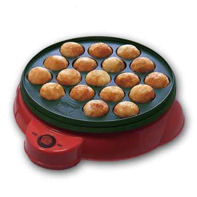 Takoyaki octopus balls maker