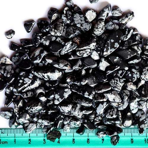 Gemstone obsidian snowflower 100g