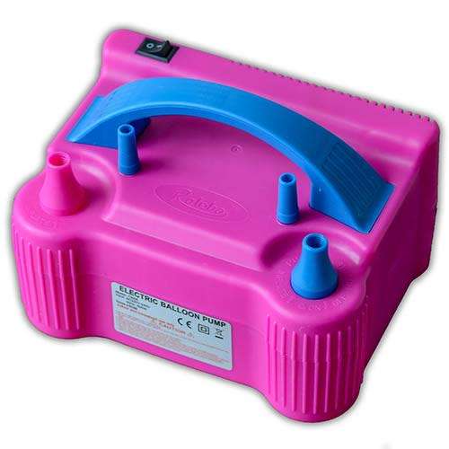 Balloon Inflator Pump Two Nozzle High Power Air Blower NEW IMPROVED MODEL