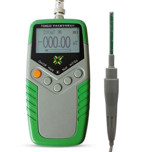 Magnet Gauss Meter Portable Handheld Digital Teslameter Tesla Meter 5% Accuracy