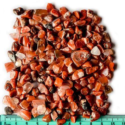 Gemstone granulated agate stone 100g